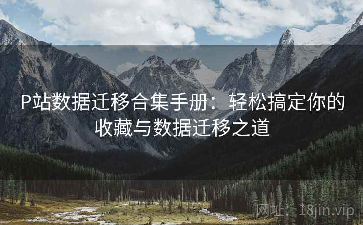 P站数据迁移合集手册：轻松搞定你的收藏与数据迁移之道