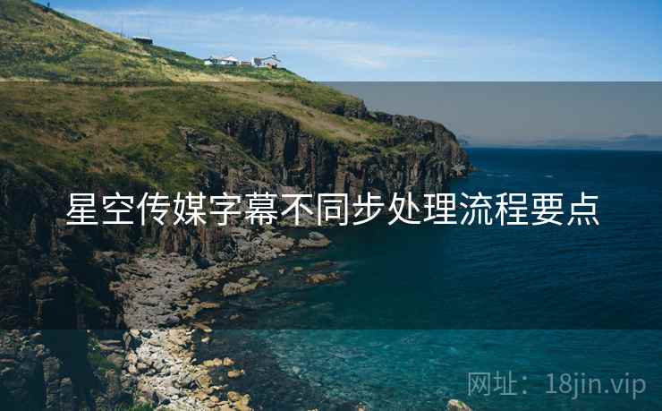 星空传媒字幕不同步处理流程要点