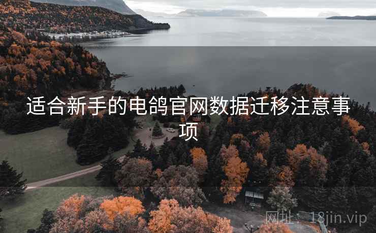 适合新手的电鸽官网数据迁移注意事项
